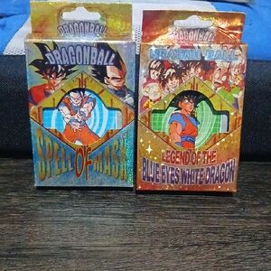 Dragon Ball Card Decks - Spell of Mask & Legend of the Blue Eyes White Dragon